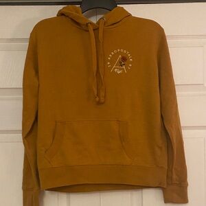 Aeropostale Women’s Mustard Hoodie Sweater